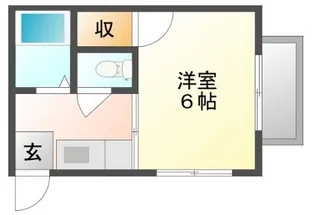 メゾン旭【2階】の間取り