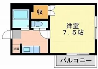 k-プレイス新保【2階】の間取り
