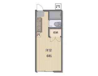 オアシス【1階】の間取り