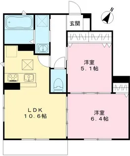 ユアメゾン一宮N【102号室】の間取り