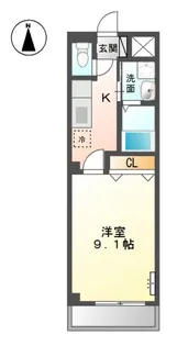 ルミエール【3階】の間取り