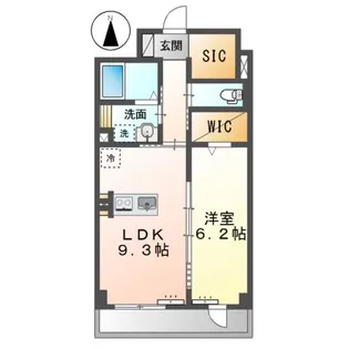 マリーゴールド【3階】の間取り