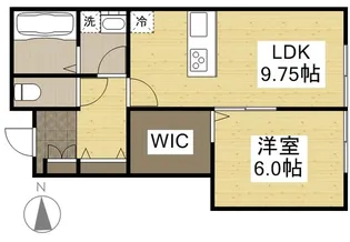 セントロイエル平井B棟【1階】の間取り