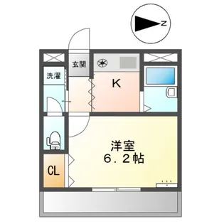 メゾンあさひ【1階】の間取り