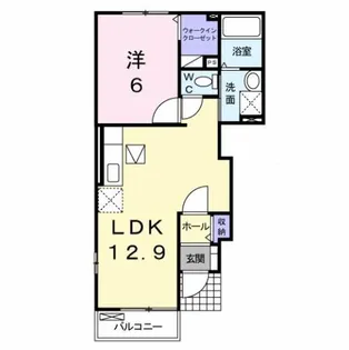 T’s square 雅【1階】の間取り