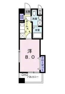 アルコバレーノ【3階】の間取り