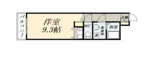 朝日プラザ岡山サウスフロント【8階】の間取り