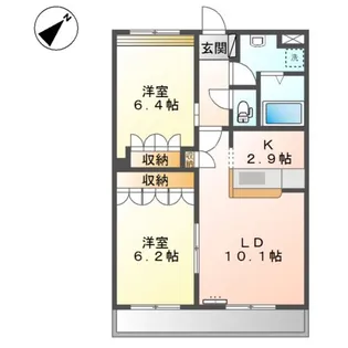 Gran・Vesta【1階】の間取り