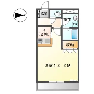 レジデンス スワニーⅢ【1階】の間取り