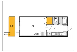 98リーベル【3階】の間取り