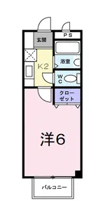 サンフラワー青江【2階】の間取り