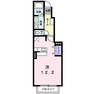 ジェネラスグリーン A【1階】の間取り