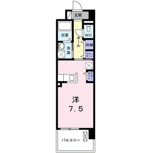 セントラルヒルズ昭和町【5階】の間取り