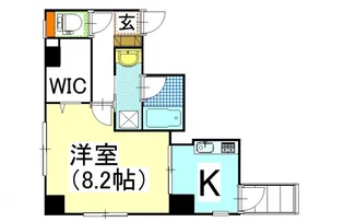 リヴィエール ヴェルト【3階】の間取り