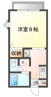 レーベン玉野 【2階】の間取り