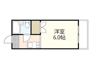 メゾンムシカ【4階】の間取り