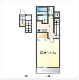 アイルスマート【2階】の間取り