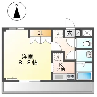 フィールドアップ【1階】の間取り