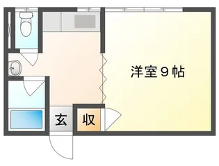 松風コーポ【2階】の間取り