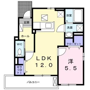 ウッドブリッジ【1階】の間取り