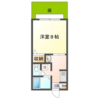 レーベン玉野 【1階】の間取り