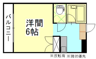 ファイブ南方【3階】の間取り