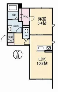 クレアーレ【3階】の間取り
