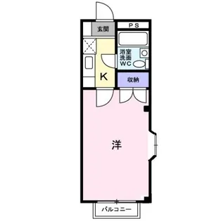 エルディム宿【2階】の間取り