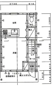 モエ医大南の間取り