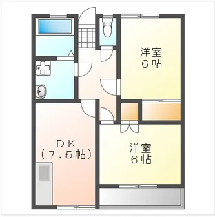 メゾン大森Ⅲ【2階】の間取り