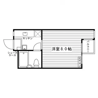 K2ビル【3階】の間取り