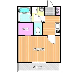 ポルトボヌール【1階】の間取り