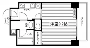 THE MODERN奉還町【6階】の間取り