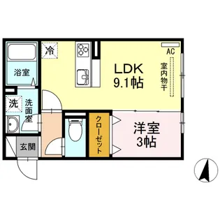 D MAISON 津島【2階】の間取り