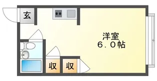 高山コーポ【2階】の間取り