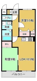 セブンスヘブン今【4階】の間取り