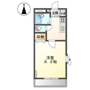 メゾンキャロット【2階】の間取り