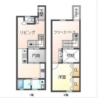 BLANC BOITEの間取り