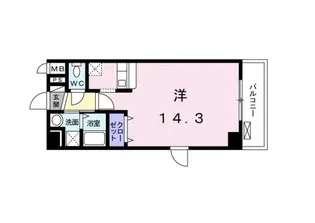 リョーアイ【6階】の間取り