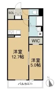 LENOIR Hayashima【2階】の間取り