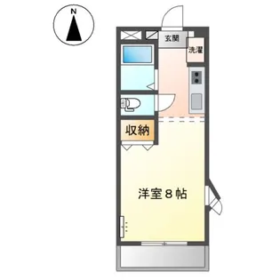 サンフィット国富【2階】の間取り