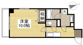 ピアシティ医大東【5階】の間取り