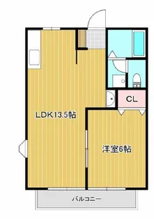 アビタシオンくわの【1階】の間取り