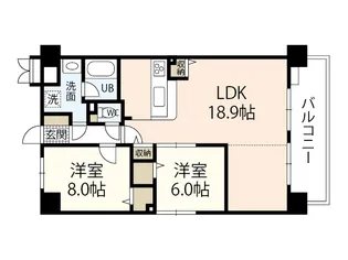 フィール野田公園 【13階】の間取り