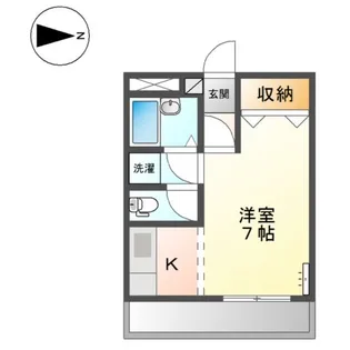 グランディール【1階】の間取り