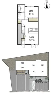 Gratia【1階】の間取り