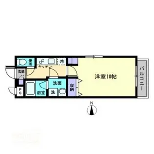 Arc Stage清輝本町【4階】の間取り