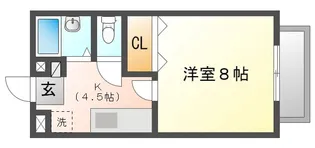 サリチェ・イマB棟【2階】の間取り