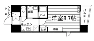 (仮称)フォレスタ岡山医大前【9階】の間取り