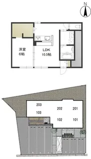 Gratia【1階】の間取り